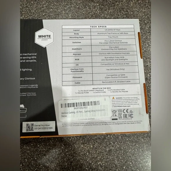 Glorious Gaming GMMK 2-65 Percent Keyboard - Picture 10 of 13